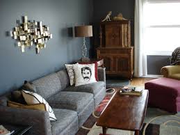 Think about your intended purpose for this space. Interior Gray Wall Decor Ideas Gray Wall Paint Color Fabric Sofa Fabric Seat Cushions Fabric Back Cus Grey Couch Decor Grey Couch Living Room Living Room Grey