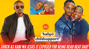 Kabi wa jesus ridiculed after admitting to fathering child with cousin by richard kamau / friday, 07 may 2021 06:49am / leave a comment / tags: Kabi Wa Jesus Gets Mad After Being Exposed As D Adbeat Dad By His Long Time Baby Mama Btg News Youtube
