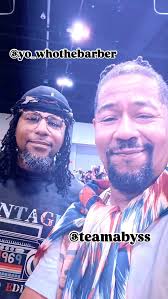 My barber @yo_whothebarber made a special appearance at the Natural Hair  Show and the crowd was literally catching the FADE! Shoutout to  @lnlhaircare for the amazing LOC style! @teamabyss of ...