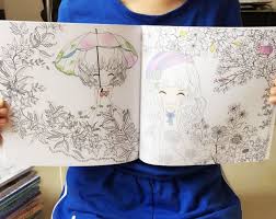 I'm never sure about when it is time to s. 100pages Beautiful Girl Colouring Book Secret Garden Coloring Book For Relieve Stress Kill Time Graffiti Painting Drawing Book Anamah