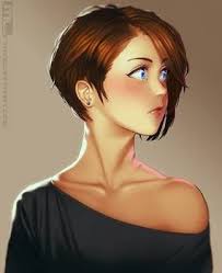 Anime girls with short black hair. Pin On Writing