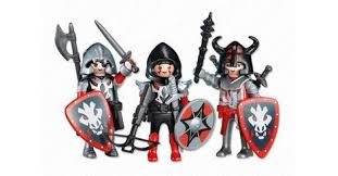 3 Red Dragon Knights Playmobil Middle Ages 7975 Les dragons playmobil à l'honneur. 3 red dragon knights playmobil middle