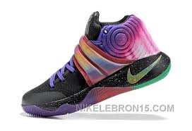 nike kyrie 2 sneakers black rainbow authentic price 90 48