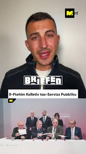 Briefed: Collective Agreements 🖊️ #MaltaDaily X @servizz_pubbliku