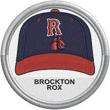 Brockton Rox Baseball Cap Hat Sports Logo Uniform Futures Collegiate Baseball League Minor League Bas Minor League Baseball Baseball League Logo Uniforms