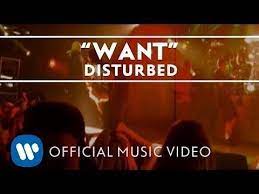 Disturbed Want Official Music Video Music Videos Youtube Videos Music Disturbing