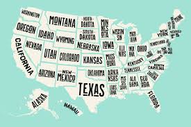 Brain Teaser Time Only One Letter In The Alphabet Is Not In Any U S State S Name United States Map Usa Map America Map