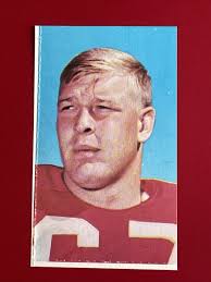 1969 glendale stamp Washington Redskins Walter Rock Near Mint