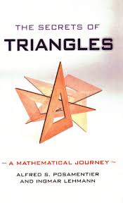 A baby who wants their diaper changed, feed or to be held. The Secrets Of Triangles A Mathematical Journey Posamentier Alfred S Lehmann Ingmar 9781616145873 Amazon Com Books