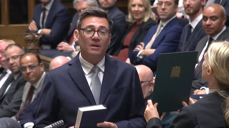 Andy Burnham will seek to reassure markets as he marches on No 10
