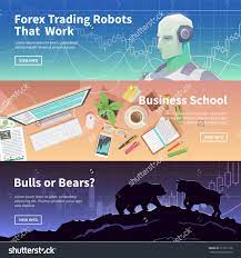 Multicolor Stock Exchange Trading Set Of Web Banners Equity Market World Economy Major Trends Modern Flat Design Stock Exchange Forex Trading Equity Market