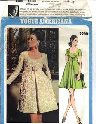 Vogue Americana 2280 Oscar De La Renta Sz8 31 5 Lot 7 37 55 5 36 2 10 13 Noinstr S50 I Cocktail Dress Patterns Vintage Dress Patterns Cocktail Evening Dresses