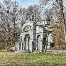 Cornelius Vanderbilt - 19th Century American Shipping And Railroad Tycoon Best Known As The Patriarch Of The Soci New York Central Railroad Cemetery Mausoleum