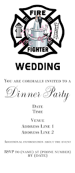 Firefighter Wedding Invitations On Cafepress Com Firefighter Wedding Fireman Wedding Fire Dept Wedding