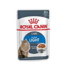 Canned, fresh or frozen foods; Royal Canin Ultra Light Adult Cat Pet Supermarket Co Uk