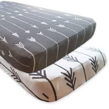 Perfectly sized sheets for crib mattress: Kaydee Baby 100 Organic Jersey Knit Fitted Baby Crib Sheets Baby Sheets For Boys And