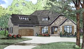 European Style House Plan 82166 With 3 Bed 3 Bath 2 Car Garage Monster House Plans Country House Plans European House