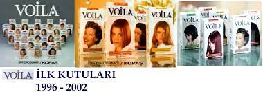 Voila Sac Boyasi Ilk Kutulari 1996 2002 Ms Paint Calisma Sac Boyasi Resim