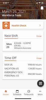 Associate health check home depot : Workforce Tools On The App Store