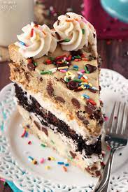 chocolate chip cookie layer cake the ultimate cookie cake recipe this chocolate chip cookie lay chocolate chip cookies konfettikuchen cookie kuchen rezept