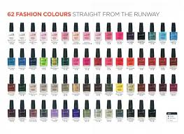 cnd vinylux color chart esthers nail corner