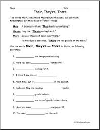 I hope there are no nuts in this cake. There They Re Their Elem Worksheet I Abcteach Com Abcteach