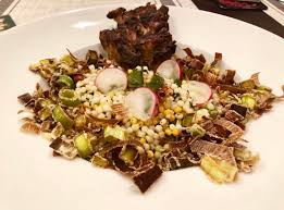 Maybe you would like to learn more about one of these? Made My Girlfriend Couscous Salad With Maitake Mushroom Fried Leeks Sugar Snap Peas Scallions And Roasted Garlic Aioli Veganfoodporn
