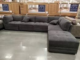 6 Piece Modular Fabric Sectional Costco Modular Sectional Sofa Grey Sectional Sofa Sectional Sofa