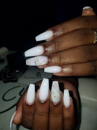 Cream the key to a flawless set is in the basics! Nailsbykeish White Acrylic Nails Acrylic Nails Coffin Acrylic Nail Designs