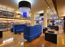 Modern Bookstore Modrijan In Center Of Ljubljana Mobelstuck Sofas 2 Sitzer Sofa