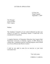 Adjlenk Application Letter For The Post Of A Teacher