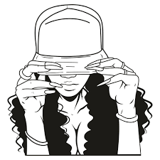 Download Pretty Street Urban Girl Svg Afro Goddess Woman Svg Urban Girl Logo Street Afro Girl Svg Cut File Download Jpg Png Svg Cdr Ai Pdf Eps Dxf Format