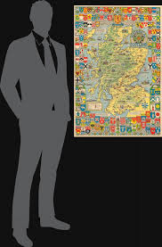 Historical Map of Scotland.: Geographicus Rare Antique Maps