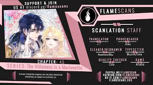 The Villainess is a Marionette Chapter 45 – Flame Scans