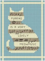 Cross stitch, half cross stitch and backstitch. 90 Free Charts Cats Ideas Cross Stitch Cross Stitch Patterns Cat Cross Stitch