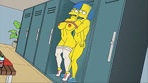 Marge and Bart in the gym XXX parody- Fandom Bart & Marge XXX video