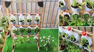 Maybe you would like to learn more about one of these? Amazing Vertical Garden Diy Vertical Vegetable Garden From Plastic Bottles For Balcony Youtube