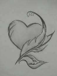 Drawing Ideas Pencil Sketches Heart 49 Ideas Art Drawings Sketches Simple Art Sketches Pencil Feather Art