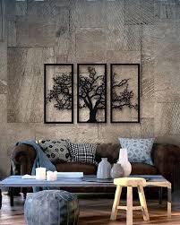Tableau Arbre En Noir Decoration Murale Metal Decoration Murale Deco Interieure