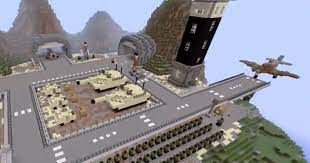 Minecraft building tutorial on how to build a military base. Amazing Military Base Map Download This Minecraft Base May 2016 Mc News Military Base Minecraft Base Minecraft Military Base