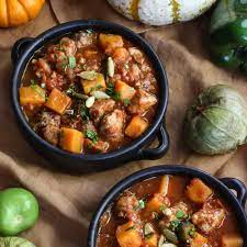 Recipe: Pork, Poblano, and Pumpkin Stew | The Kitchn