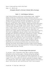 Doc Sinopsis Leftenan Adnan Bab 17 27 Myh Yazid Academia Edu