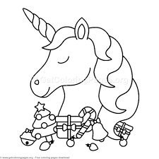 16 Cute Christmas Unicorn Coloring Pages Unicorn Coloring Pages Christmas Unicorn Christmas Coloring Pages