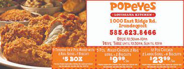 Popeye S Chicken Save On Your Boxed Meal Now Rochester Ny Valpak Coupon Chicken Lunch Popeyes Louisiana Kitchen Popeyes Chicken