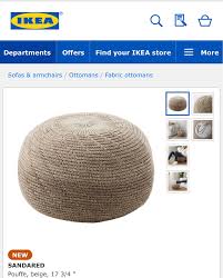 Ikea Pouf Livingroom Layout Fabric Ottoman Ikea Store