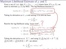 Trace Of A Matrix When To Use What Is Trace Trick Mathematics Stack Exchange