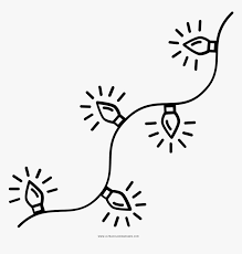 Can you print coloring pages with christmas lights? Transparent String Of Lights Png String Of Lights Coloring Page Png Download Transparent Png Image Pngitem
