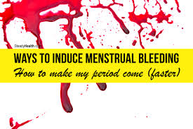 To enjoy a tea of parsley: Ways To Induce Menstrual Bleeding How To Make My Period Come Faster Women S Health Articles Family Health Center Steadyhealth Com