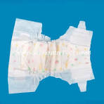 Cartoon Printed Nonwoven Frontal Tape Disposable Baby Diaper ...