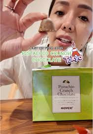 MUST TRY FROM JAPAN! 🇯🇵 #pistachiochocolate #musttryjapan #roycechocolate  #roycepistachio
